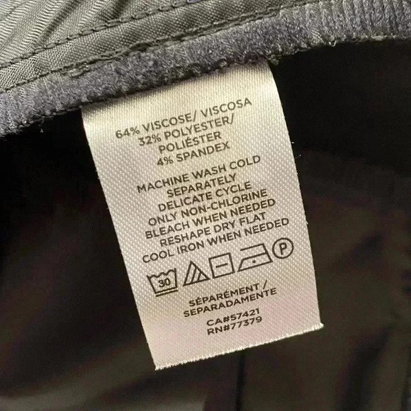 🆕 ANN TAYLOR FACTORY Black Windowpane Ankle Skinny Pants 2P🆕 - Picture 12 of 16